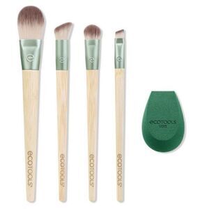 $11🌟 ECOTOOLS Dash Of Glow 5 Piece Limited Edition Makeup Brush Set